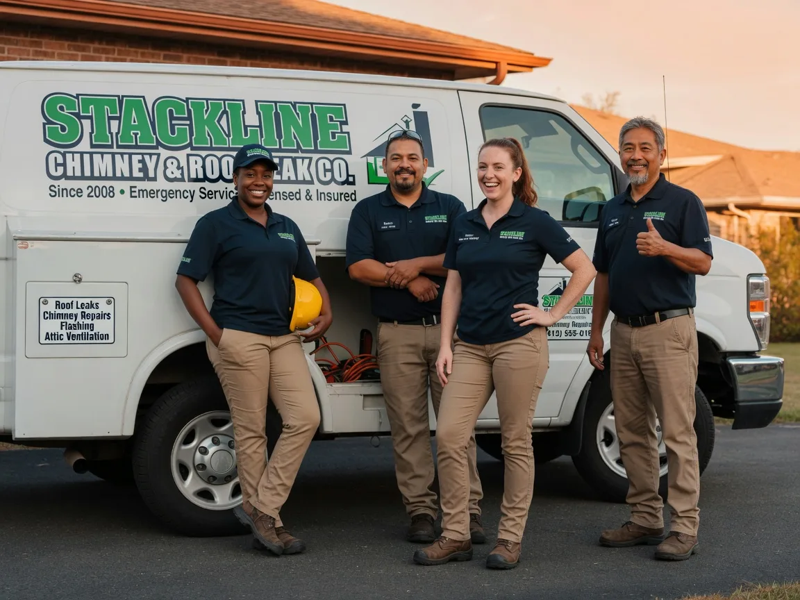 Chimney flashing repair company in Davison, MI